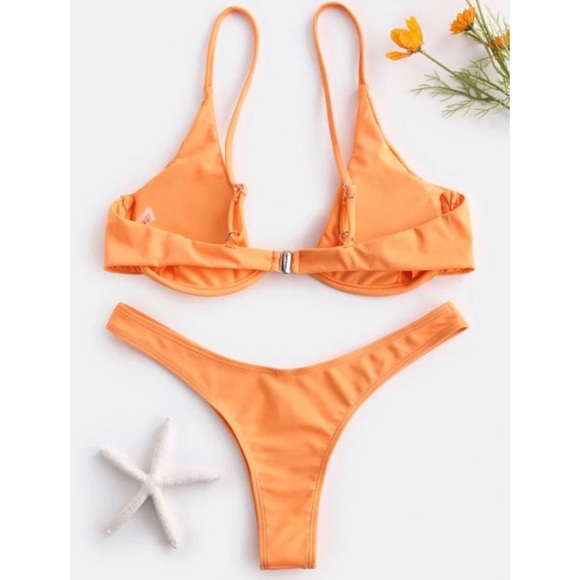 💖Sherbert Orange Bikini💖 - Picture 4 of 5